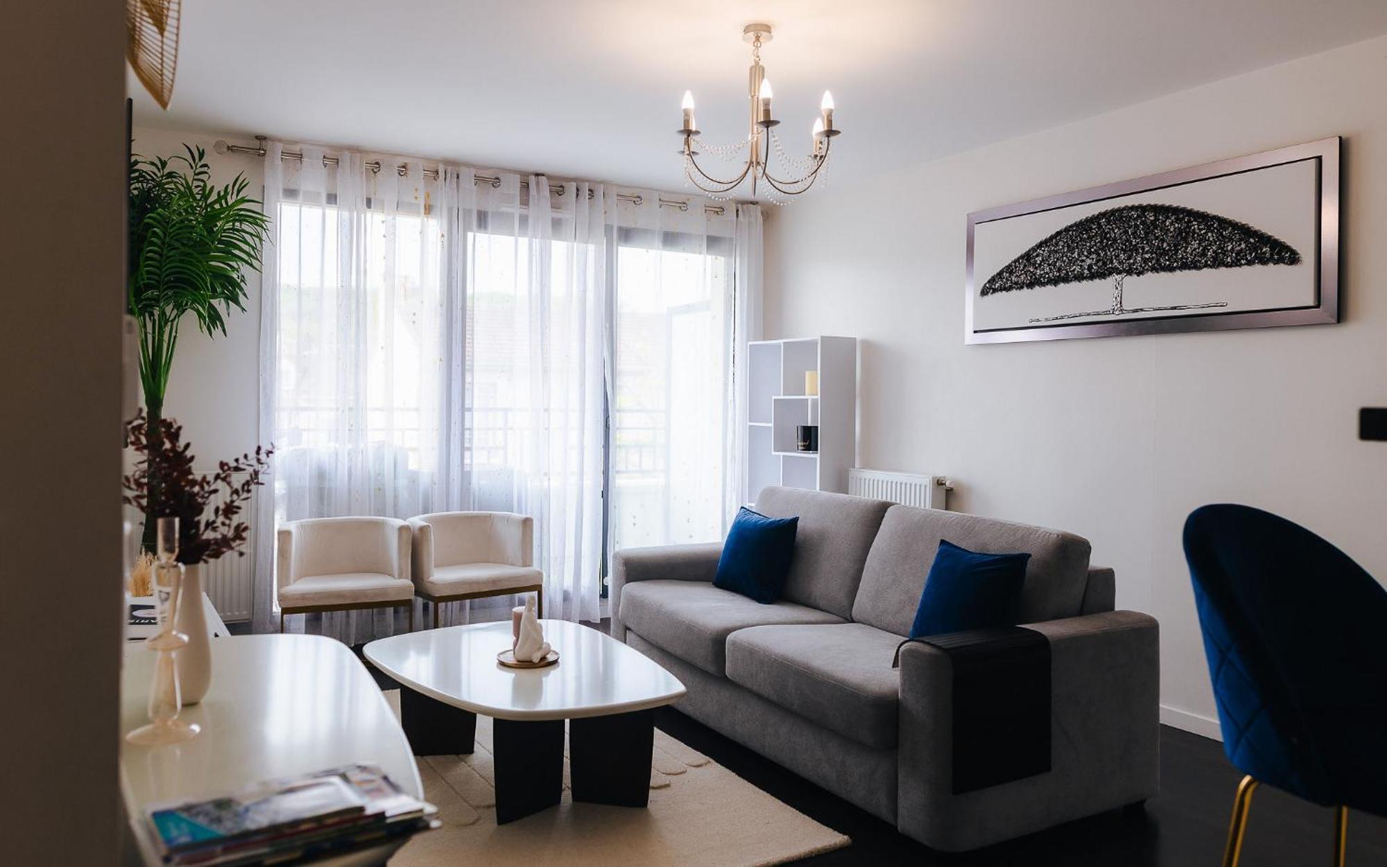 Appartement Luxueux, Neuf & Equipe A Versailles, Сен-Сір-л'Еколь Екстер'єр фото